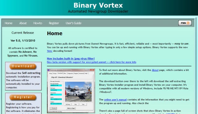 Binary Vortex