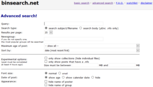 Binsearch