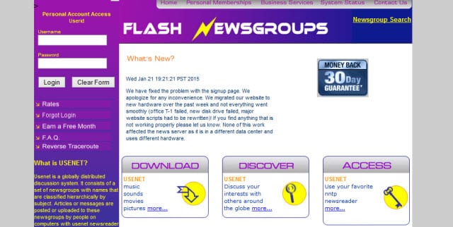 Flash Newsgroups Review