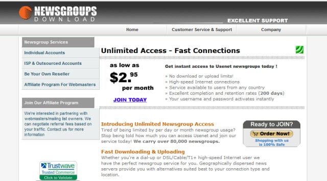 Newsgroups Download Review