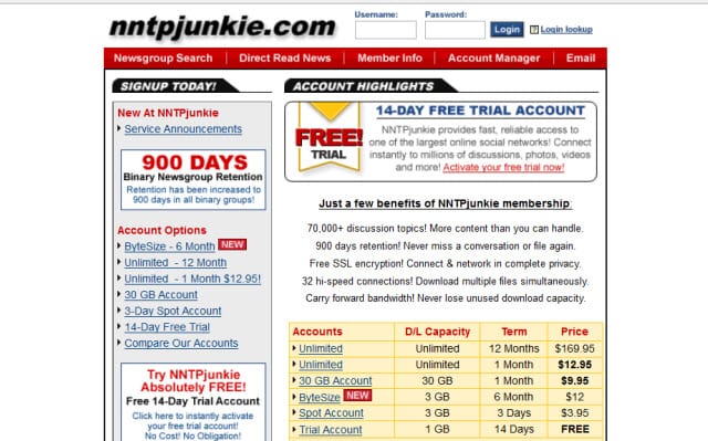 NNTPjunkie Review
